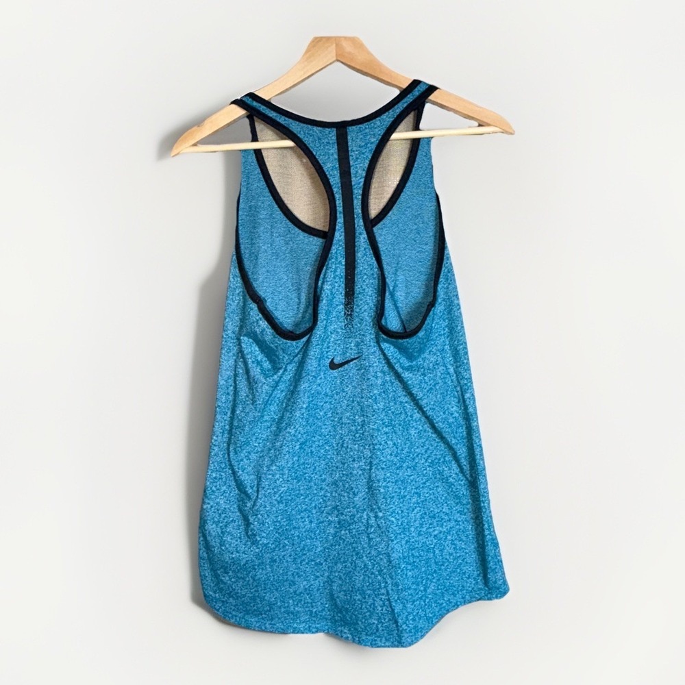 Jacksonville Jaguars Nike Tee Racer Back Tank Top Womens Size Large Teal & Black - Picture 3 of 6